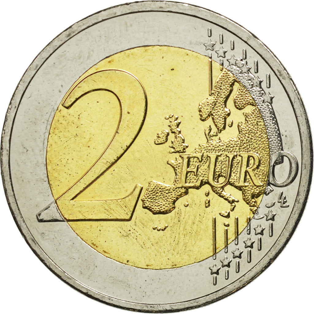 Chipre, 2 Euro, €uro 2002-2012, 2012, SC, Bimetálico