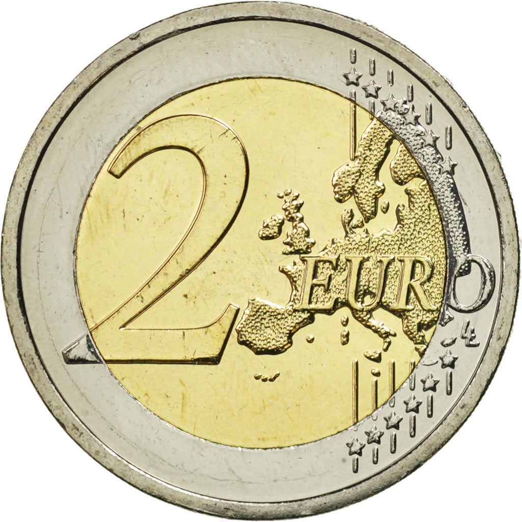 Ireland, 2 Euro, €uro 2002-2012, 2012, MS(63), Bi-Metallic