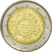 Italy, 2 Euro, €uro 2002-2012, 2012, MS(63), Bi-Metallic