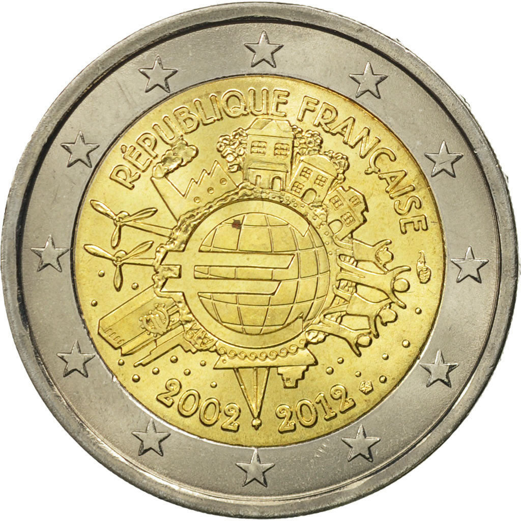 Monnaie, France, 2 Euro, €uro 2002-2012, 2012, SPL, Bi-Metallic