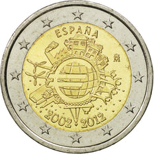 Spagna, 2 Euro, €uro 2002-2012, 2012, SPL, Bi-metallico