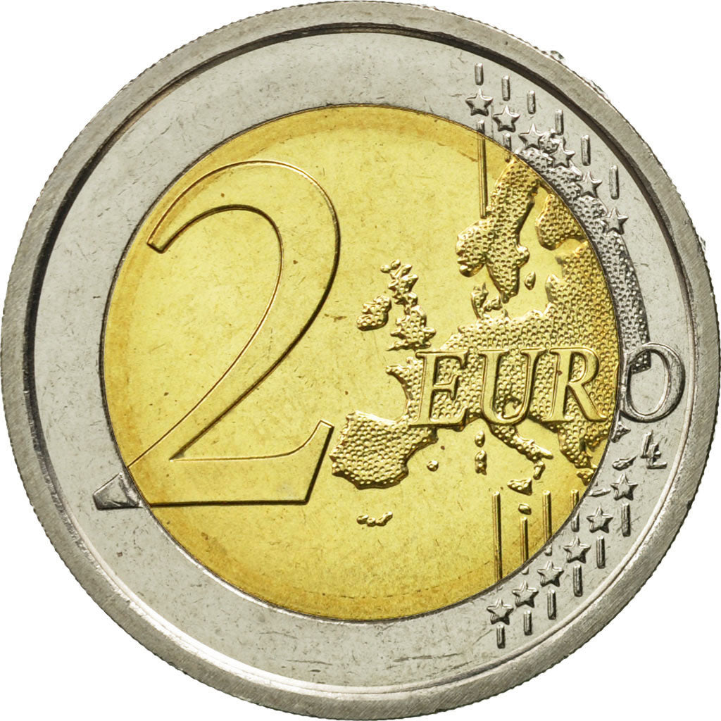 Italy, 2 Euro, Giovanni Pascoli, 2012, MS(63), Bi-Metallic, KM:355