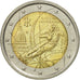 Italy, 2 Euro, Torino, 2006, MS(63), Bi-Metallic, KM:355