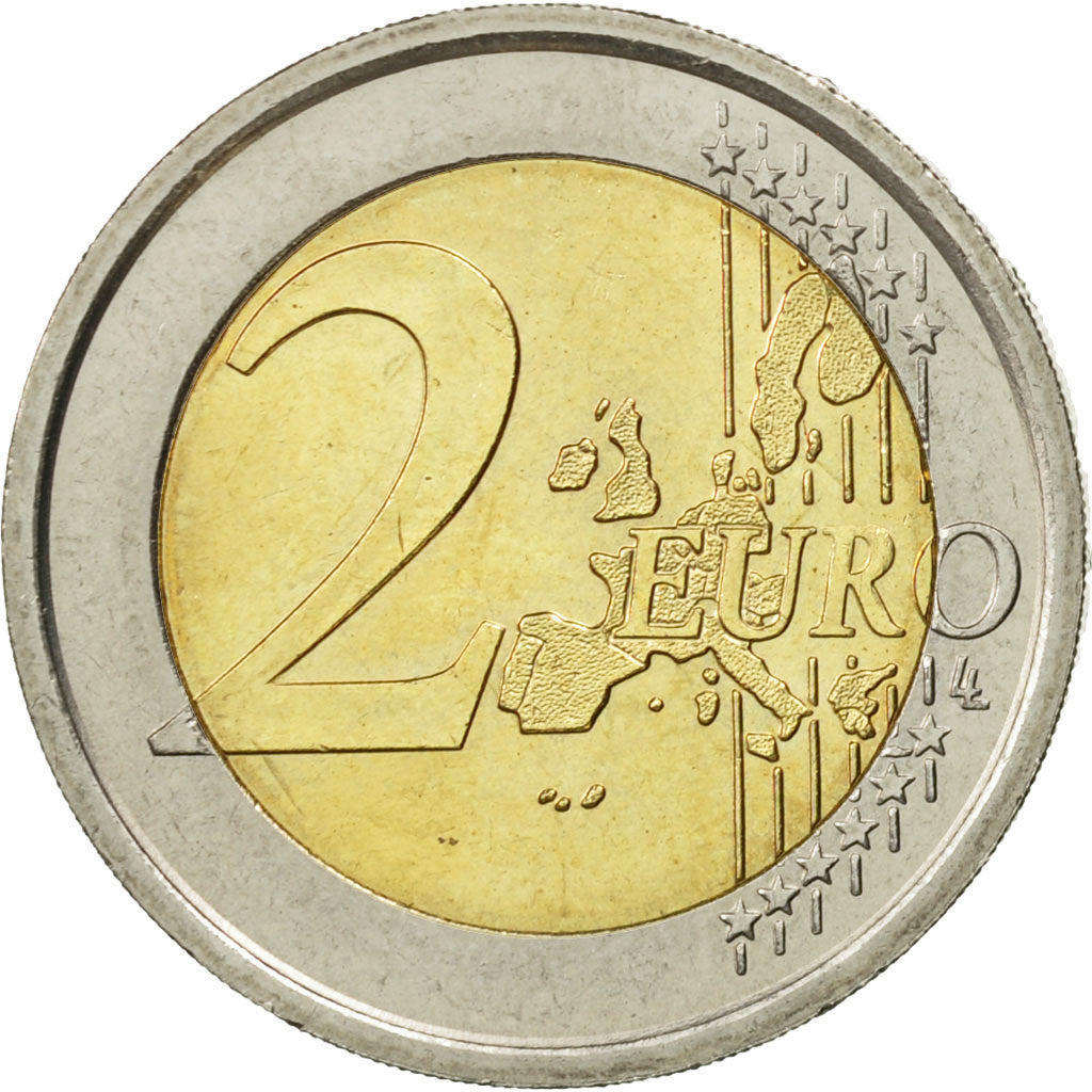 Italy, 2 Euro, Torino, 2006, MS(63), Bi-Metallic, KM:355