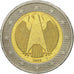 GERMANY - FEDERAL REPUBLIC, 2 Euro, 2002, AU(55-58), Bi-Metallic, KM:214