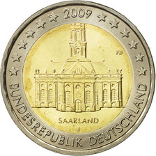 GERMANIA - REPUBBLICA FEDERALE, 2 Euro, Saarland, 2009, SPL, Bi-metallico