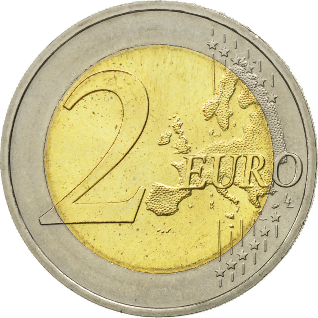 GERMANY - FEDERAL REPUBLIC, 2 Euro, Hambourg, 2008, MS(63), Bi-Metallic, KM:261
