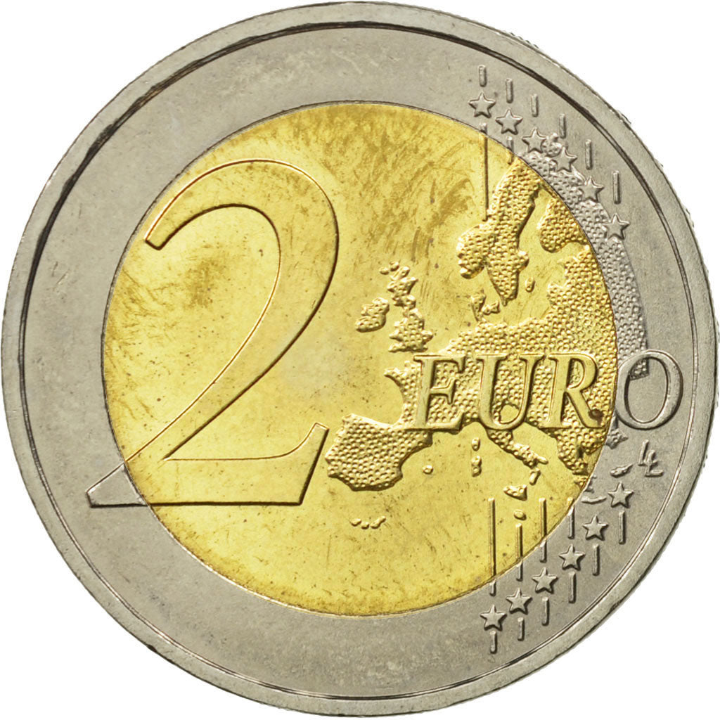 République fédérale allemande, 2 Euro, Hambourg, 2008, SUP, Bi-Metallic