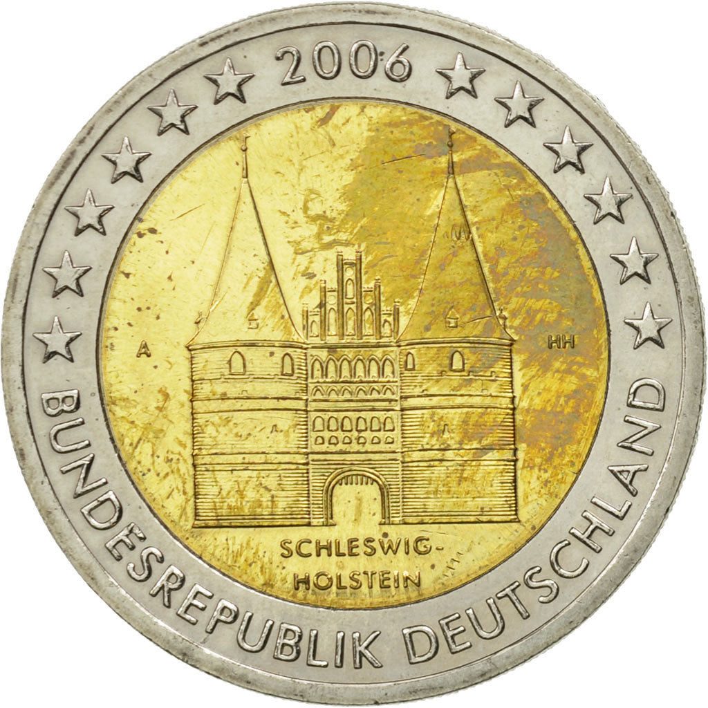 ALEMANIA - REPÚBLICA FEDERAL, 2 Euro, Schleswig-Holstein, 2006, EBC