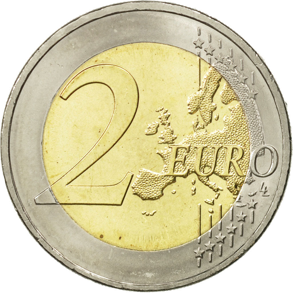 Niemcy - RFN, 2 Euro, R N W, 2011, Hambourg, MS(63), Bimetaliczny, KM:293