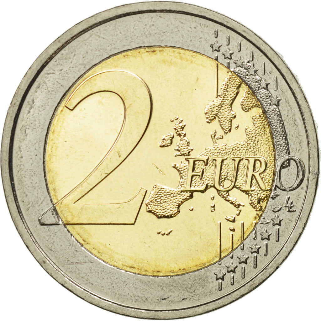 Niemcy, 2 Euro, Hessen, 2015, Munich, MS(63), Bimetaliczny