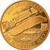 Schweiz, Medaille, Der Brienzersee, Die Schweizer Seen, UNZ+, Copper-Nickel Gilt