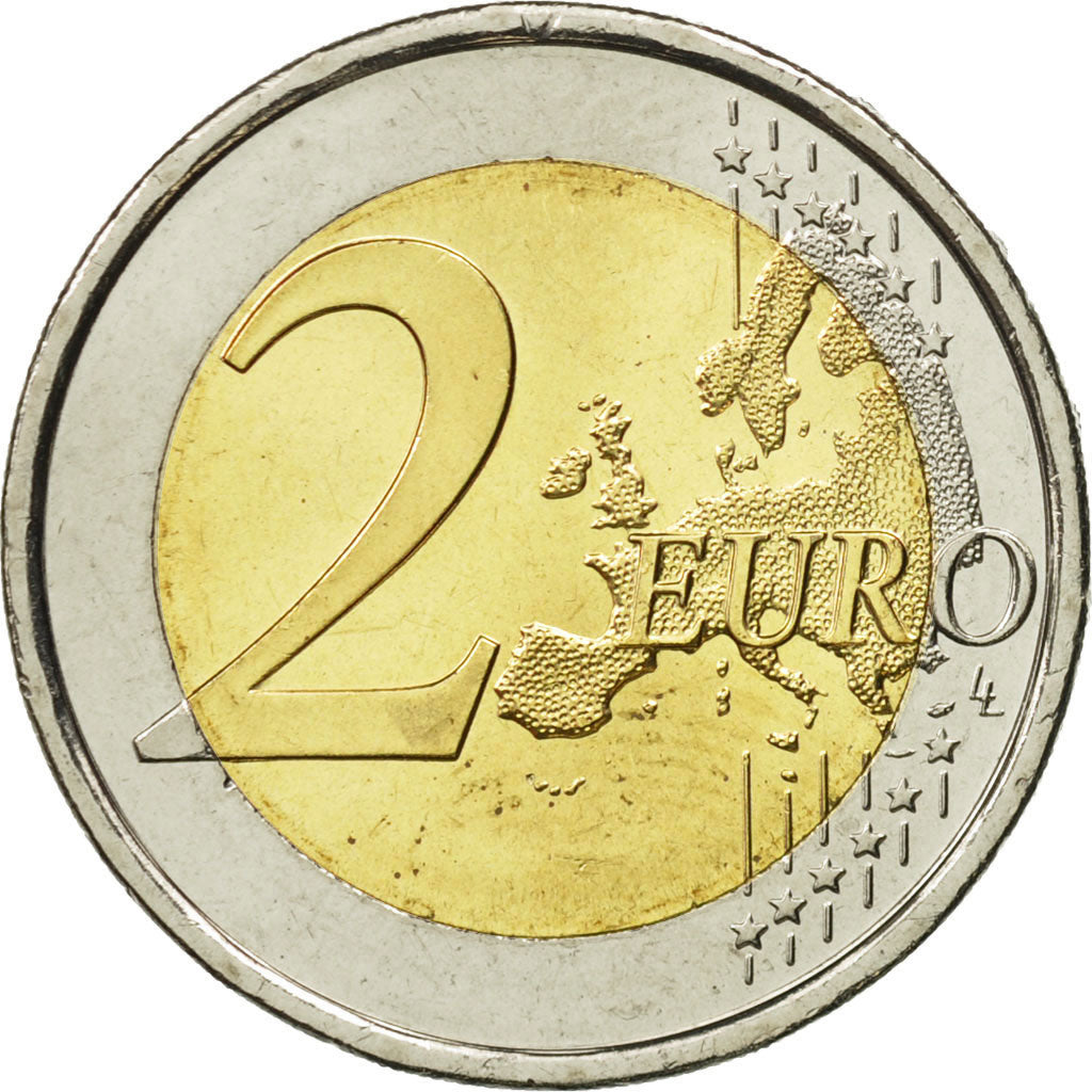 Spain, 2 Euro, Escurial, 2013, MS(64), Bi-Metallic, KM:1151