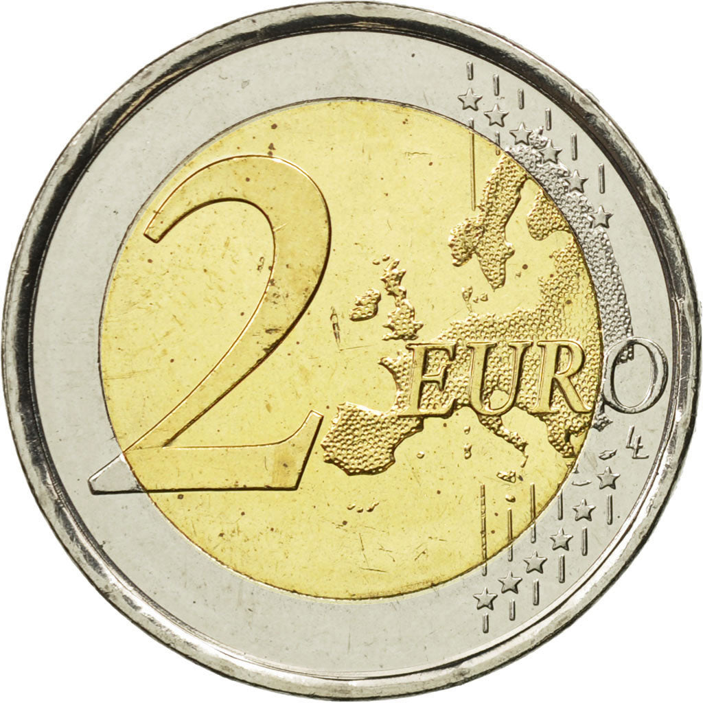 Spain, 2 Euro, Burgos, 2012, MS(64), Bi-Metallic, KM:1254