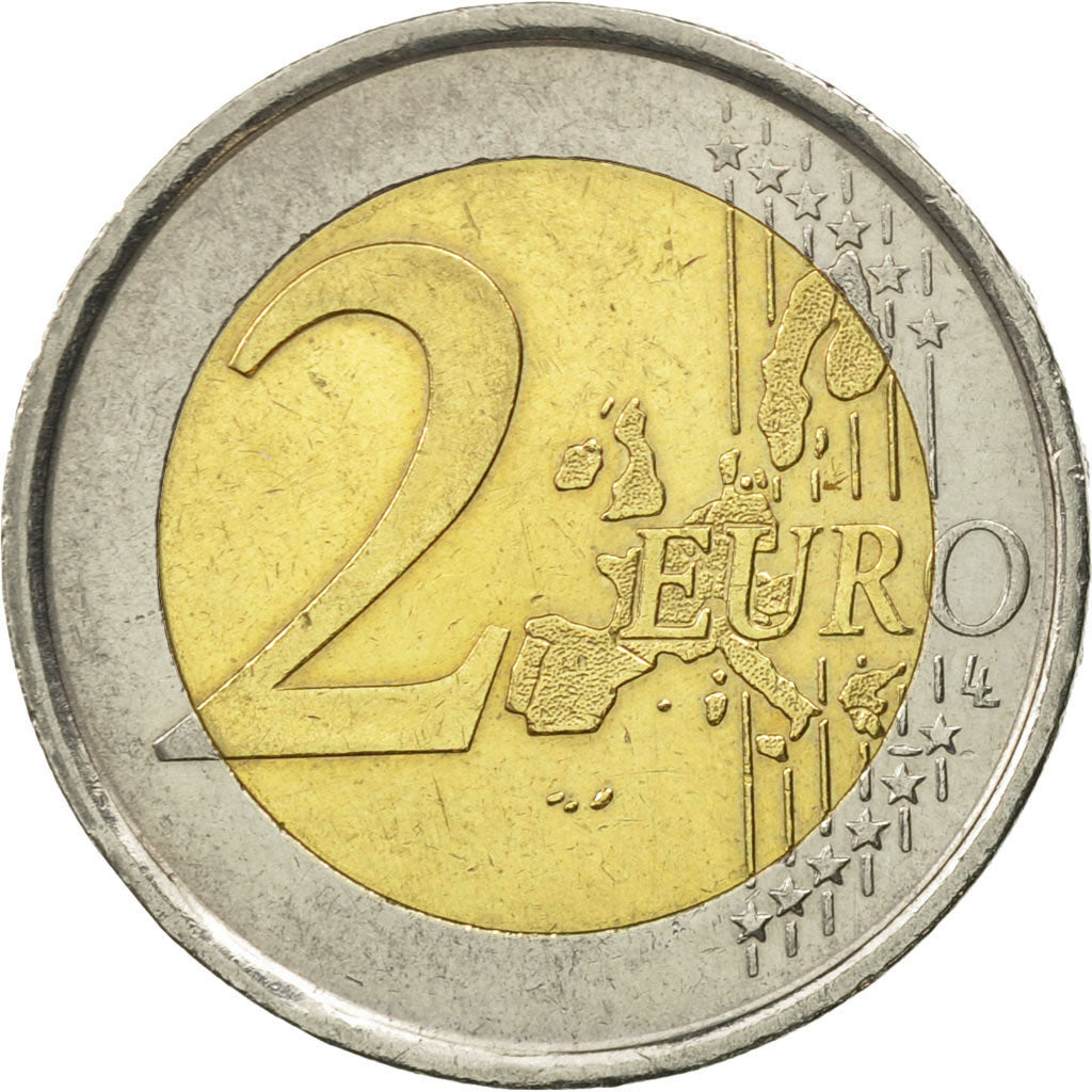 Spain, 2 Euro, 2003, MS(60-62), Bi-Metallic, KM:1047