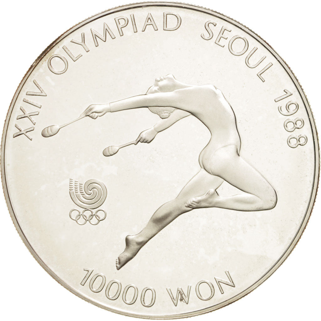 COREA DEL SUD, 10000 Won, 1988, FDC, Argento, KM:74