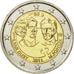 Belgique, 2 Euro, Rights of women, 2011, SPL+, Bi-Metallic, KM:308