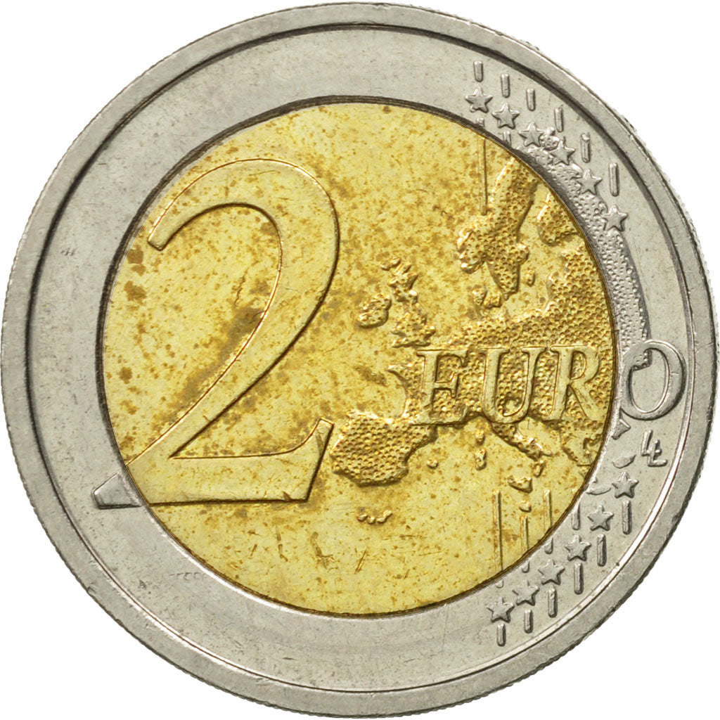Belgium, 2 Euro, Albert II, 2008, AU(55-58), Bi-Metallic, KM:281