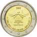 Belgium, 2 Euro, Human Rights, 2008, MS(63), Bi-Metallic, KM:248