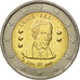 Belgium, 2 Euro, Louis Braille, 2009, MS(63), Bi-Metallic, KM:288