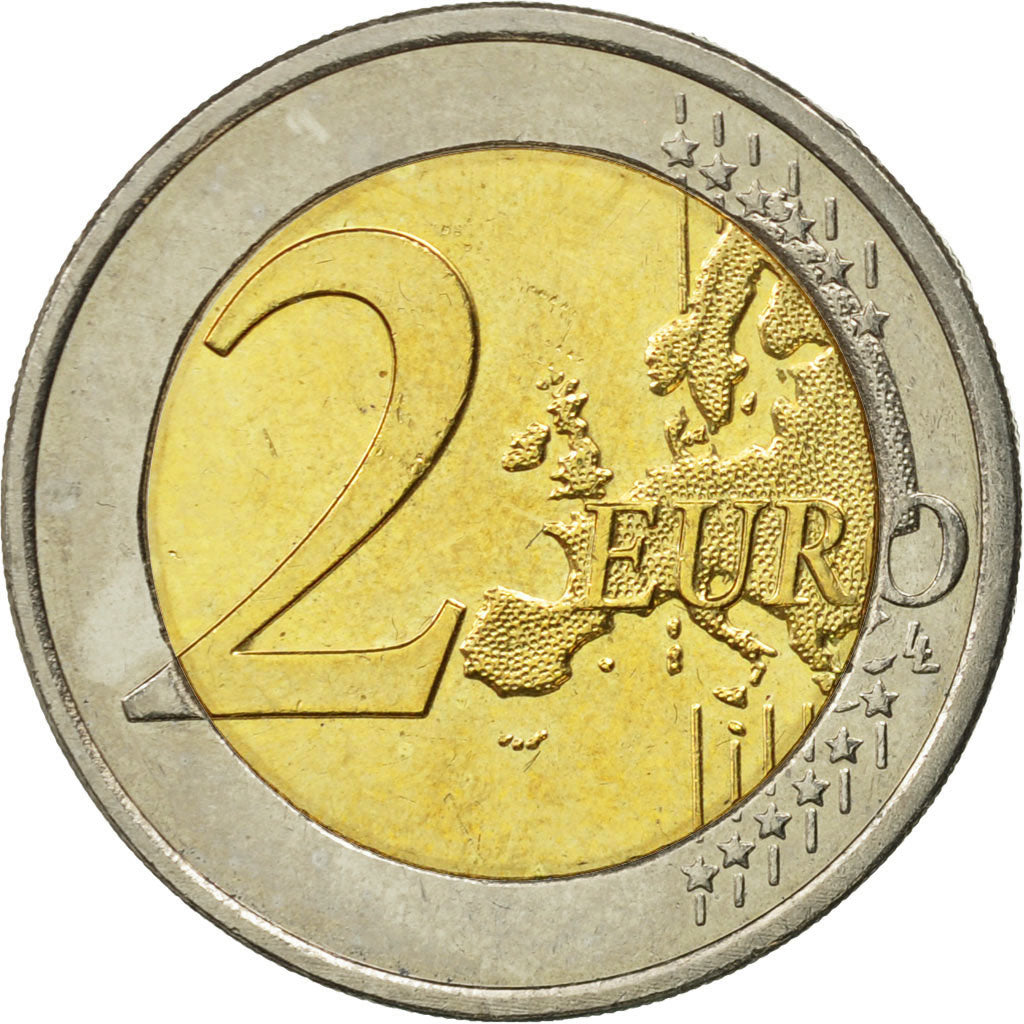 Luxembourg, 2 Euro, 2013, AU(55-58), Bi-Metallic