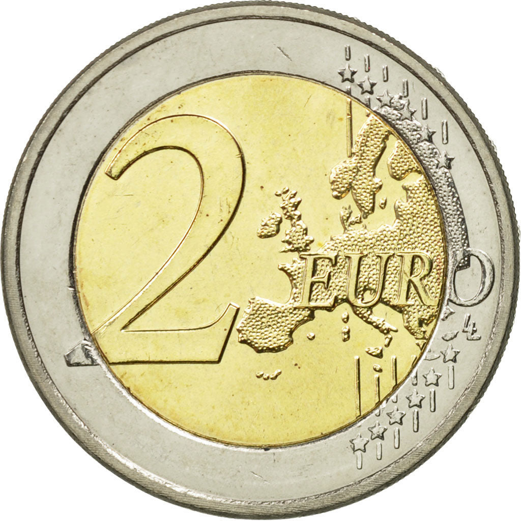 Luxembourg, 2 Euro, Ons Heemecht, 2013, MS(63), Bi-Metallic