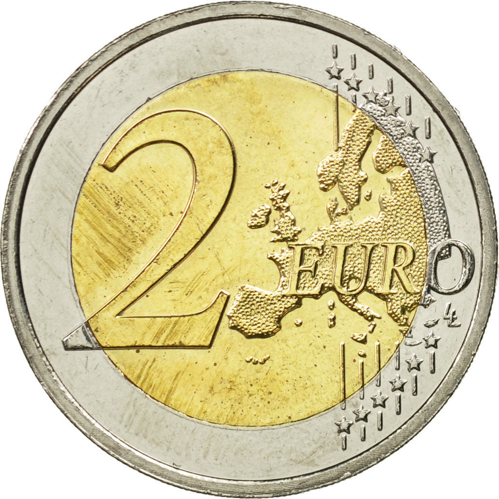 Luxemburgo, 2 Euro, Grand-Duc Guillaume IV, 2012, SC, Bimetálico, KM:121