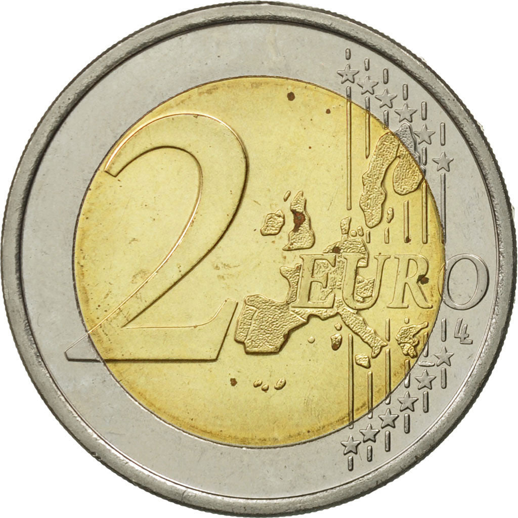Luksemburg, 2 Euro, Henri, Adolphe, 2005, Utrecht, AU(55-58), Bimetaliczny