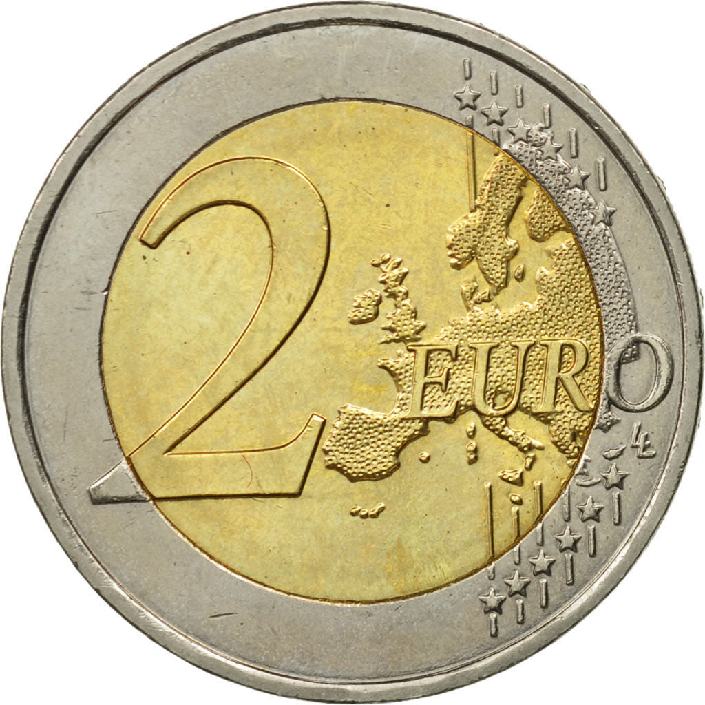 Luxemburgo, 2 Euro, Grand-ducal, 2007, EBC, Bimetálico, KM:95