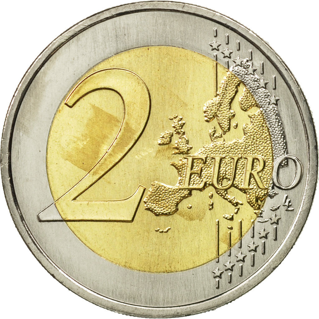 Portugal, 2 Euro, Tour des clercs, 2013, Lisbon, MS(63), Bimetaliczny