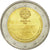 Portugal, 2 Euro, Human Rights, 2008, VZ, Bi-Metallic, KM:784