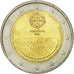 Portugal, 2 Euro, Human Rights, 2008, VZ, Bi-Metallic, KM:784