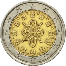 Portugal, 2 Euro, 2002, VZ, Bi-Metallic, KM:747