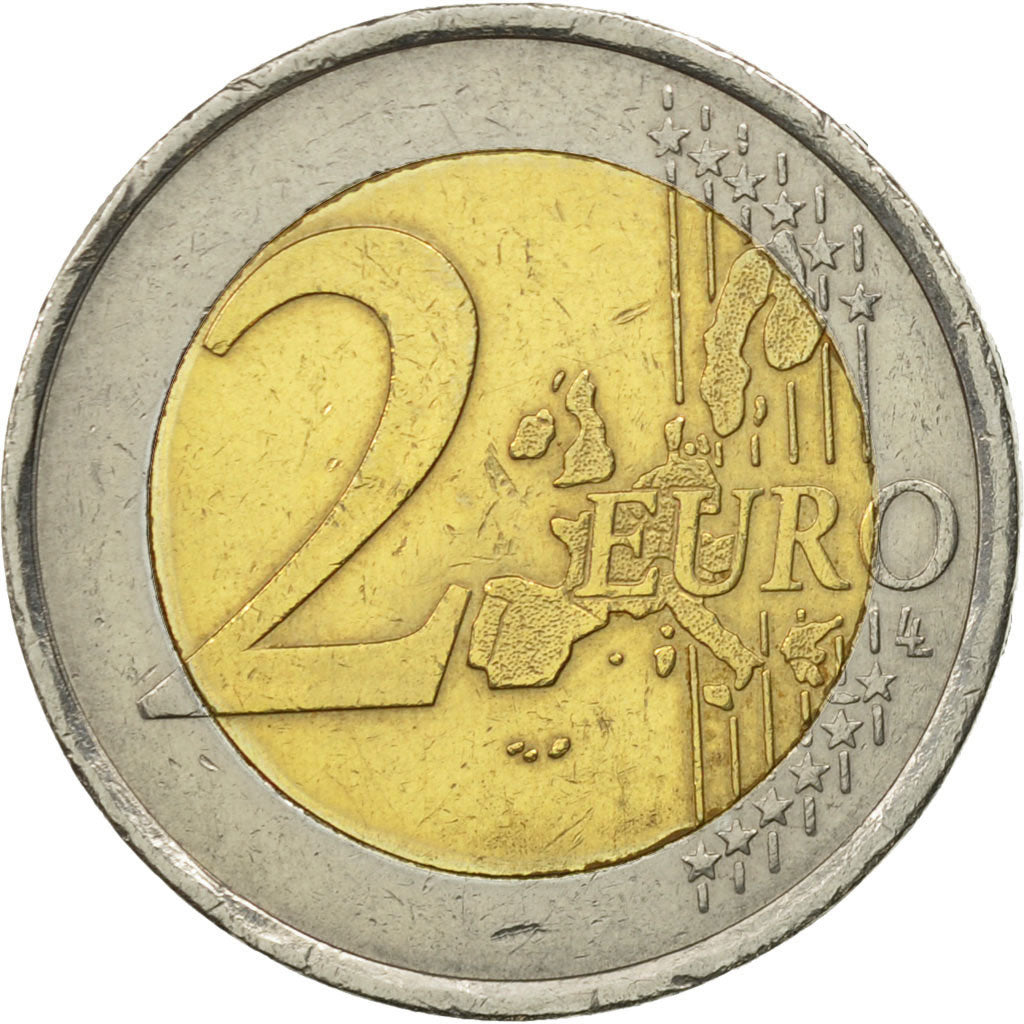 Portugal, 2 Euro, 2002, AU(55-58), Bi-Metallic, KM:747