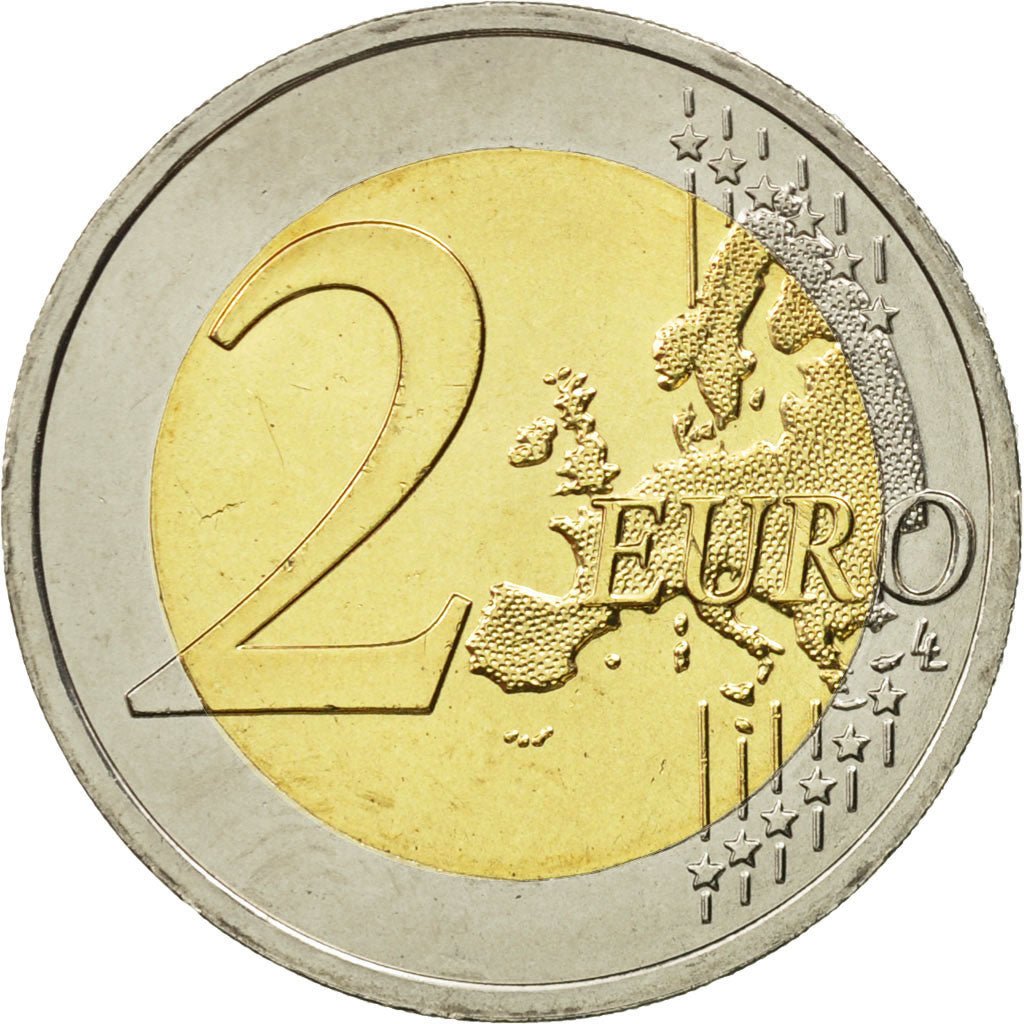 Slovakia, 2 Euro, Cyrille, Methode, 2013, MS(63), Bi-Metallic, KM:128