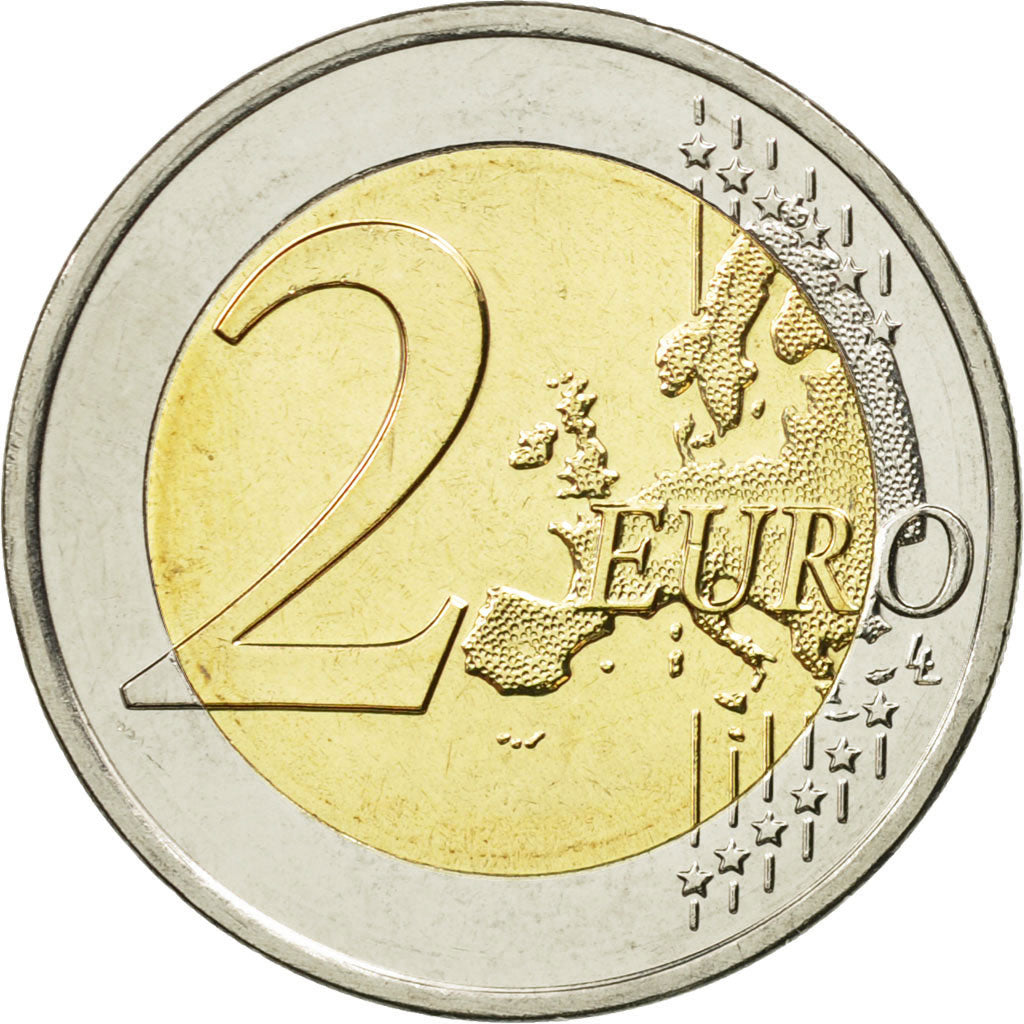 Slovenia, 2 Euro, Barbara de Celje, 2014, MS(63), Bi-Metallic