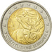 Italie, 2 Euro, European Constitution, 2005, SPL, Bi-Metallic, KM:245
