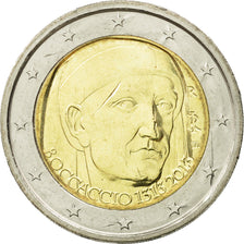 Italy, 2 Euro, Giovani Boccaccio, 2013, MS(63), Bi-Metallic
