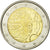 Finlandia, 2 Euro, Rahapaja, 2010, Vantaa, MS(63), Bimetaliczny, KM:154