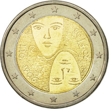 Finland, 2 Euro, Suffrage universel, 2006, MS(63), Bi-Metallic, KM:125