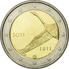 Finland, 2 Euro, Bank, 2011, MS(63), Bi-Metallic, KM:163