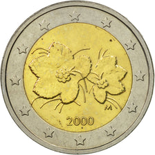 Finland, 2 Euro, 2000, AU(55-58), Bi-Metallic, KM:105