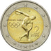 Greece, 2 Euro, JO, 2004, AU(55-58), Bi-Metallic, KM:209