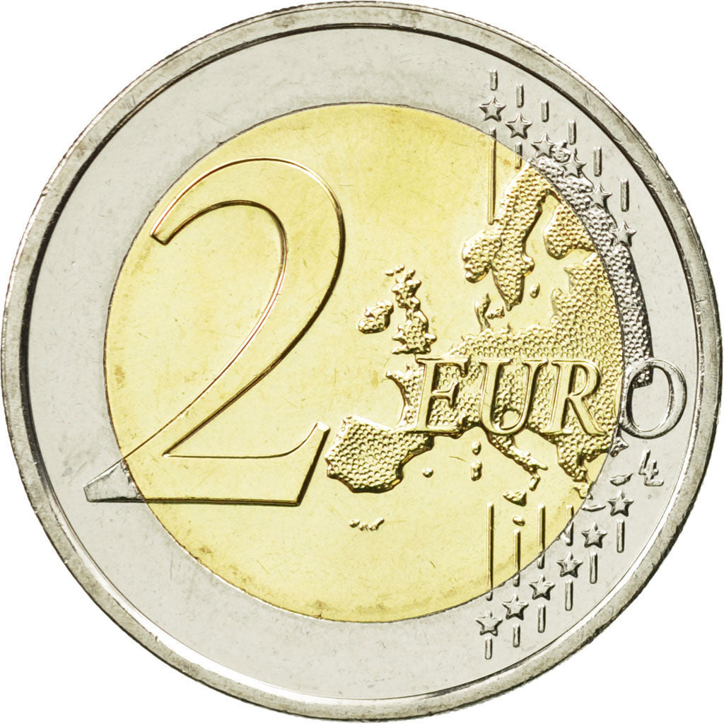 Malta, 2 Euro, Police force, 2014, MS(63), Bi-Metallic