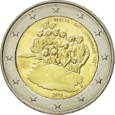 Malta, 2 Euro, Auto-détermination, 2013, SC, Bimetálico