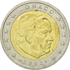 Monaco, 2 Euro, 2002, AU(55-58), Bi-Metallic, KM:174