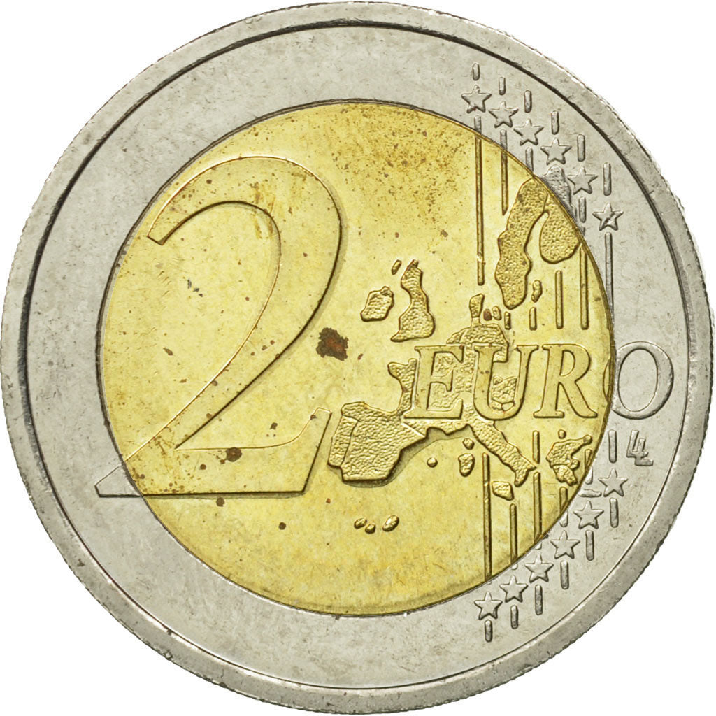 Monaco, 2 Euro, 2002, AU(55-58), Bi-Metallic, KM:174