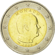 Monaco, 2 Euro, 2009, MS(63), Bi-Metallic, KM:195