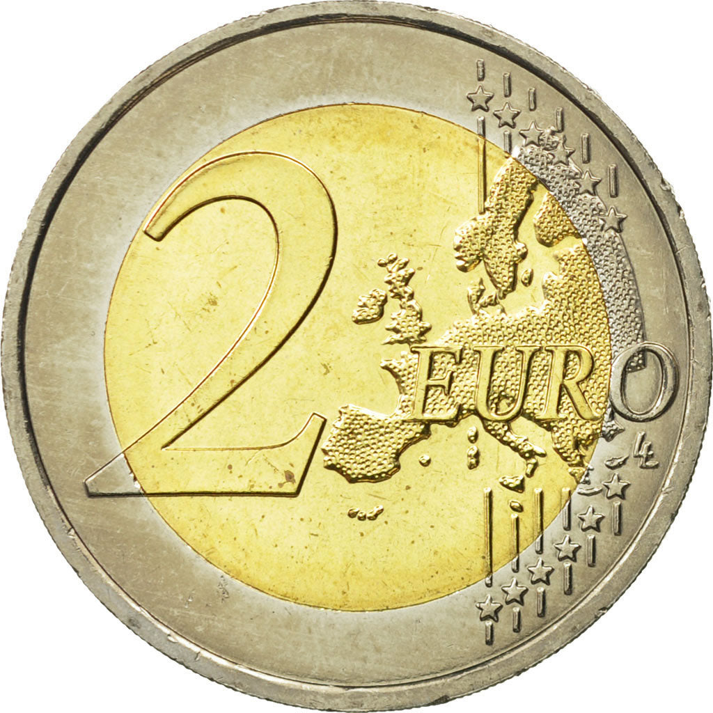 Monaco, 2 Euro, 2009, MS(63), Bi-Metallic, KM:195