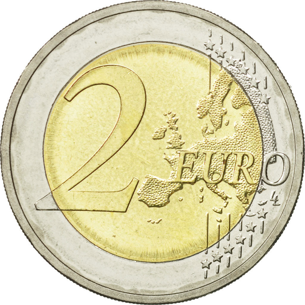 Niemcy - RFN, 2 Euro, BAYERN, 2012, Karlsruhe, AU(55-58), Bimetaliczny, KM:305